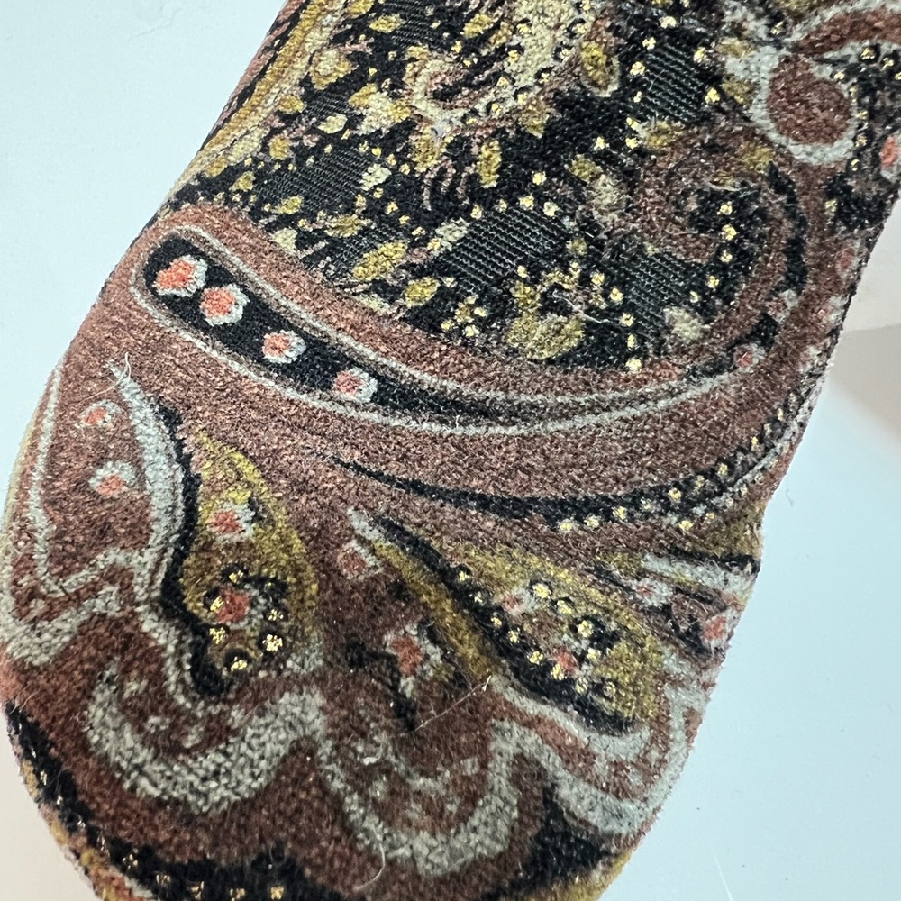 DANSKO VEGAN Brown and Black Patterned Clogs - Picture 3 of 4